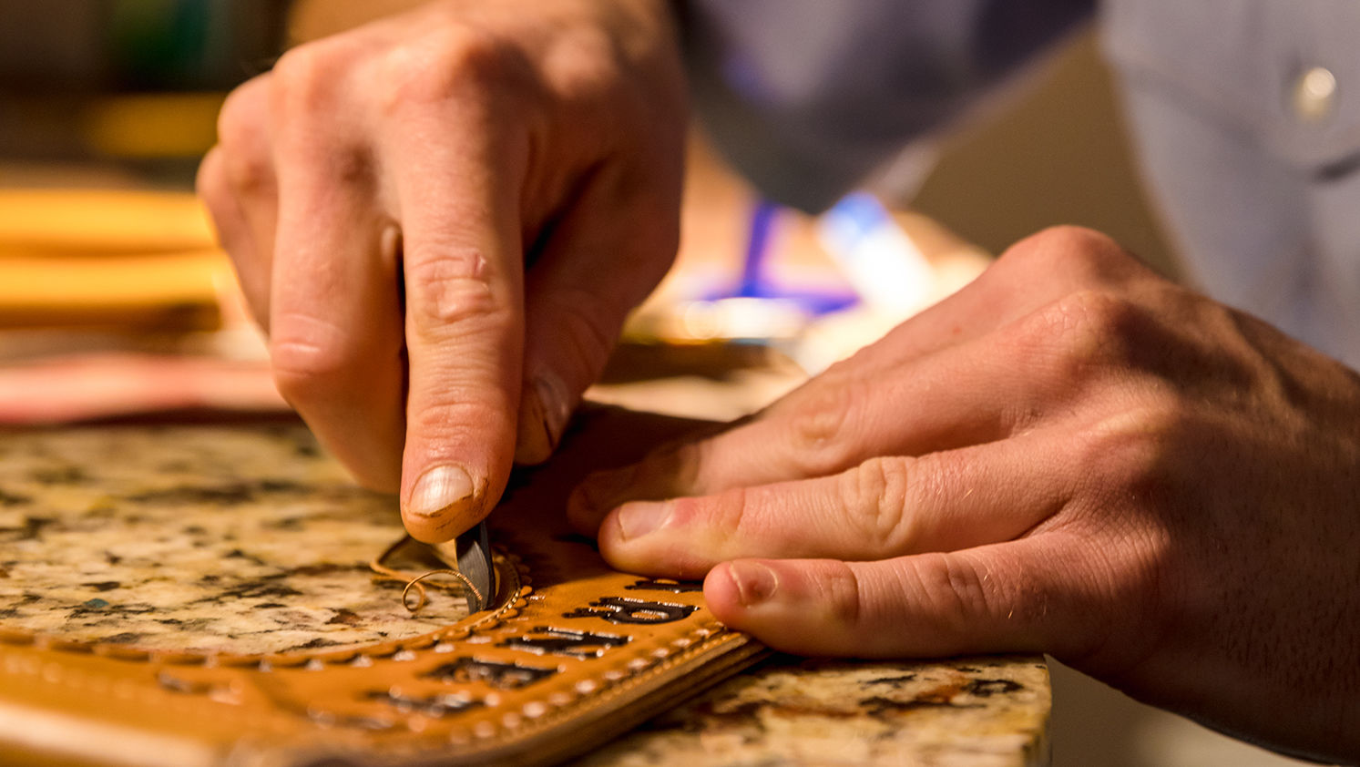 Cade Miller: Leather Artisan